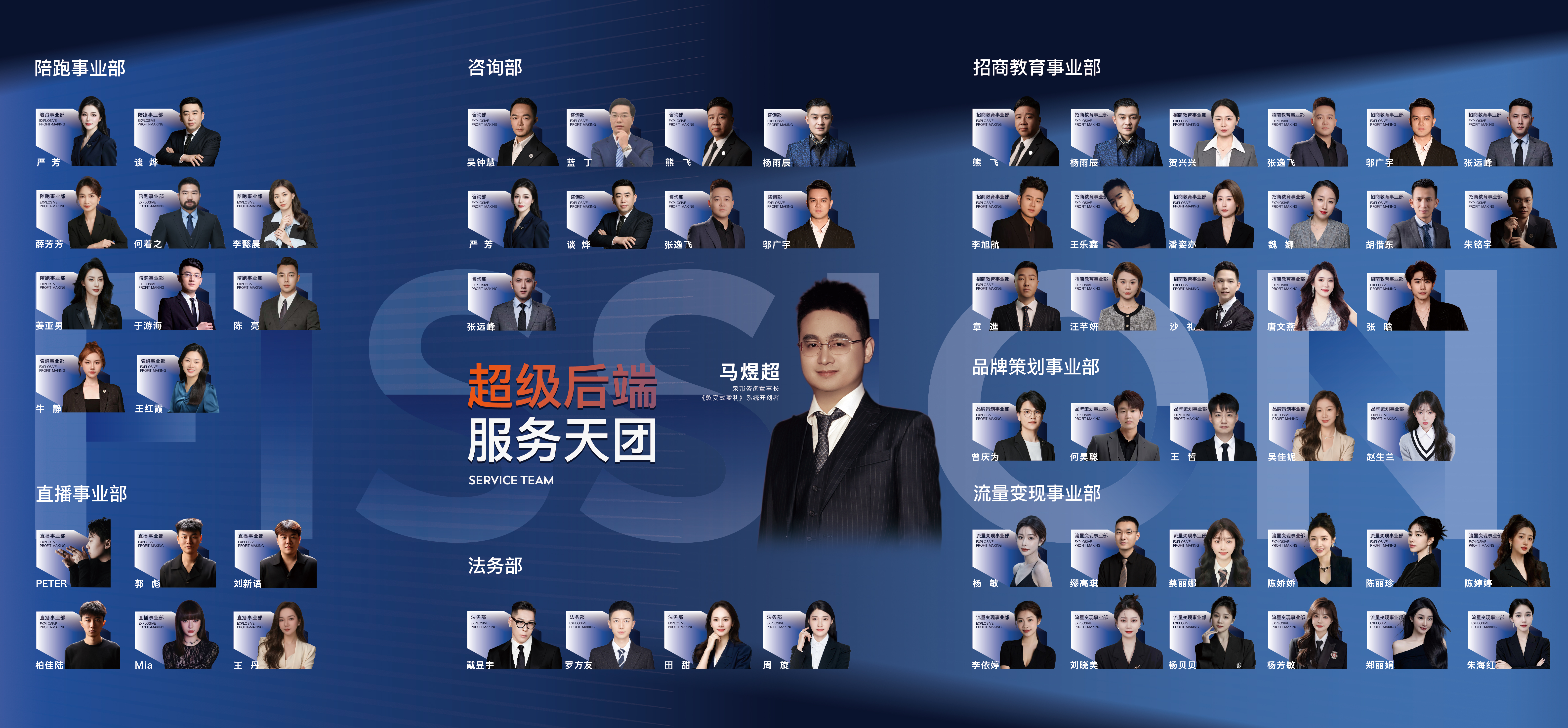 泉邦咨询超级后端服务天团